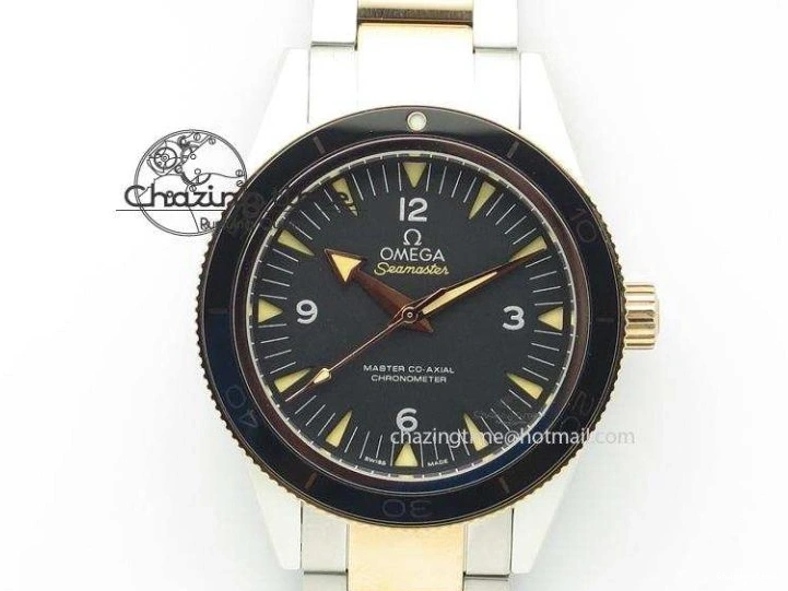 0504 Seamaster 300 Heritage VSF 1:1 Best Edition Blue Dial on SS Bracelet A8912 Super Clone Packable 7716